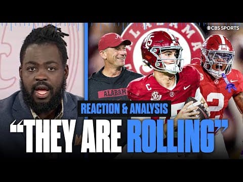 No. 4 Alabama defeats LSU for 8th straight win | Game Recap