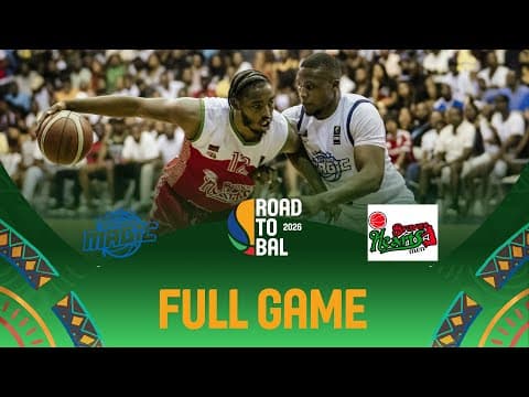 LIVE - Matero Magic v Bravehearts Basketball Club | Africa Champions Clubs ROAD TO B.A.L. 2026