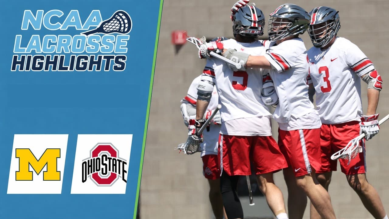 Michigan vs Ohio State | NCAA College Lacrosse Highlights | April 17, 2026