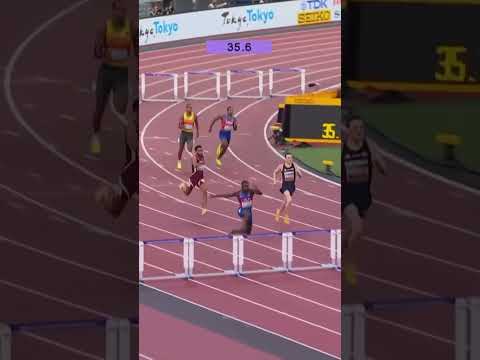 Rai Benjamin does it AGAIN🔥