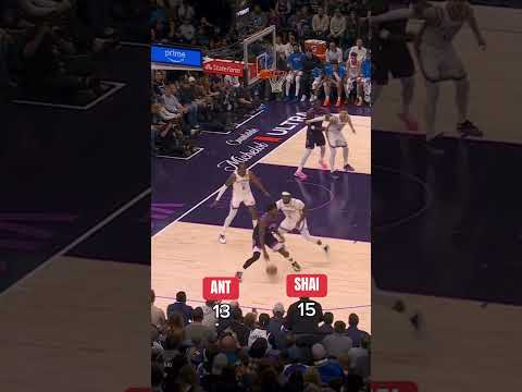 Always a movie when Ant and SGA match up 🍿