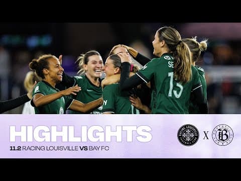 Highlights: Racing Louisville 1, Bay FC 0