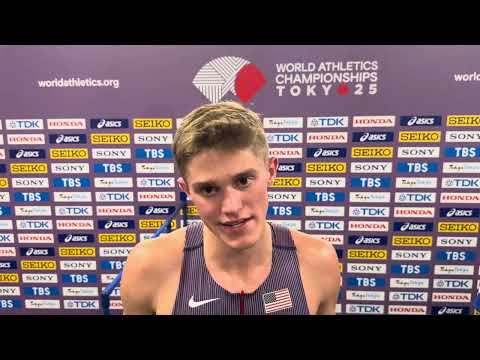 Cooper Lutkenhaus’s amazing high school season ends at World Championships in 800