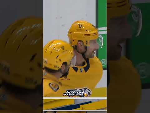 Stammer's THIRD PPG in two games 🤯 #predsnhl