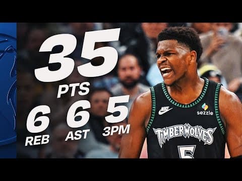 Anthony Edwards Was GETTING BUCKETS In Utah (35 PTS) | November 10, 2025