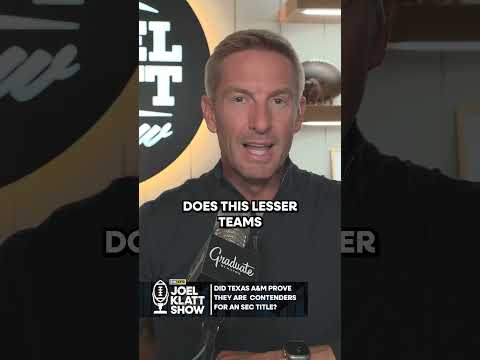 Can Texas A&M handle success as the season ramps up? 🤔#tamu #aggies