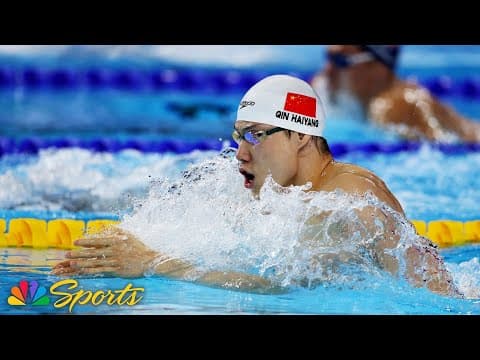 World record holder Qin Haiyang rallies to claim men’s 200m breast at Worlds | NBC Sports