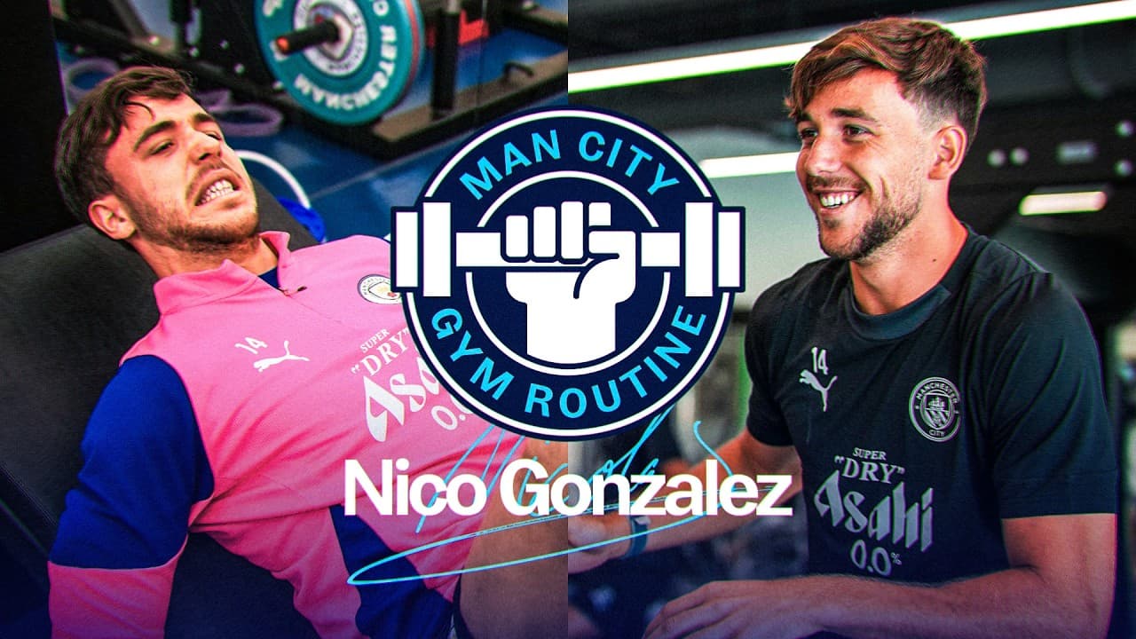 MAN CITY MIDFIELDER WORKOUT 💪 | with Nico Gonzalez
