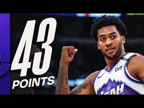 Brice Sensabaugh Posts CAREER-HIGH 43 PTS In Chicago | January 14, 2026