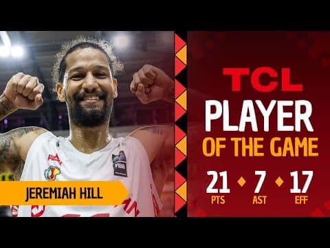 Jeremiah Hill (21 PTS) | TCL Player Of The Game | CMR 🇨🇲 vs MAD 🇲🇬 | #AfroBasket 2025