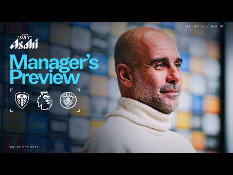WATCH LIVE! PRESS CONFERENCE | Pep Guardiola | Leeds v Man City | Premier League