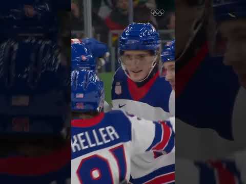 Still unbeaten, Team USA advances to the #MilanoCortina2026 men's ice hockey quarterfinals! 🔥