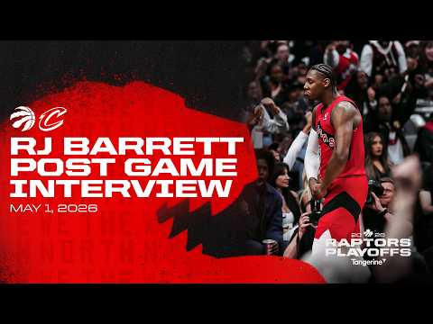 RJ Barrett | RD1 GM6 Post Game vs Cavaliers | May 01, 2026