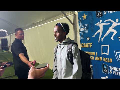 New Mexico’s Habtom Samuel After Completing 5000m-10,000m Double At 2026 NCAA Championships