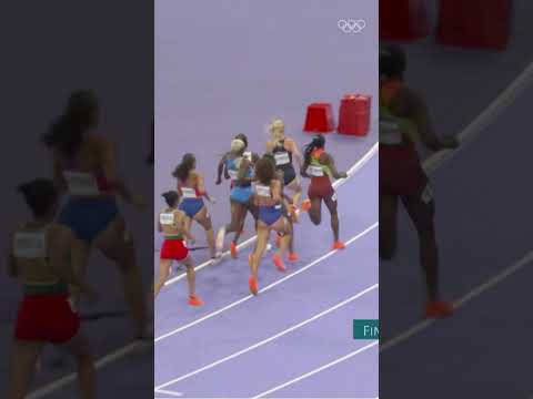 Keely Hodgkinson’s golden run in the women’s 800m is one to remember. 🤩 #Olympics