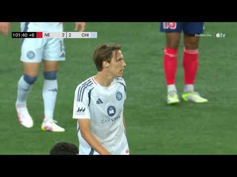 WILD Ending in STOPPAGE TIME! | New England Revolution vs. Chicago Fire