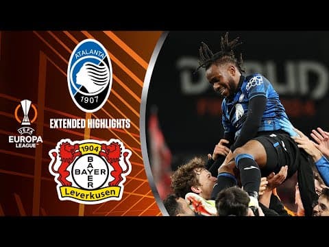Atalanta vs. Bayer Leverkusen: Extended Highlights | UEL Final | CBS Sports Golazo