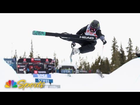 Zoe Atkin gets HUGE AIR in textbook halfpipe win at Copper Mountain | NBC Sports