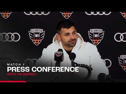 Tai Baribo Pre-Match Press Conference | D.C. United vs Philadelphia Union | MLS 2026