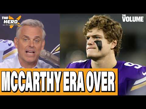 Why Minnesota Vikings' J.J. McCarthy ERA is OVER | Colin Cowherd: THE HERD NFL