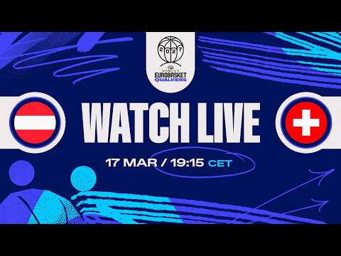 LIVE - Austria v Switzerland | FIBA Women's EuroBasket 2027 Qualifiers | First Round