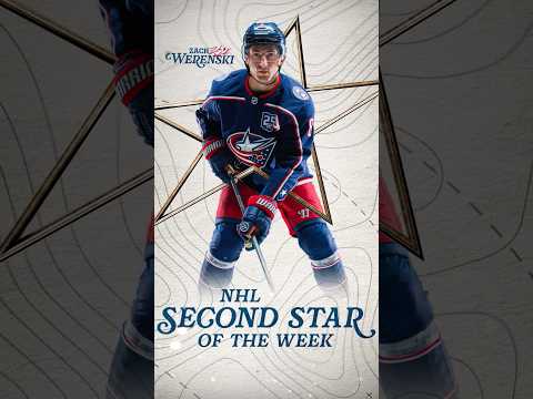 Zach Werenski Named NHL's 2nd Star of the Week! 🎉 | CBJ Today