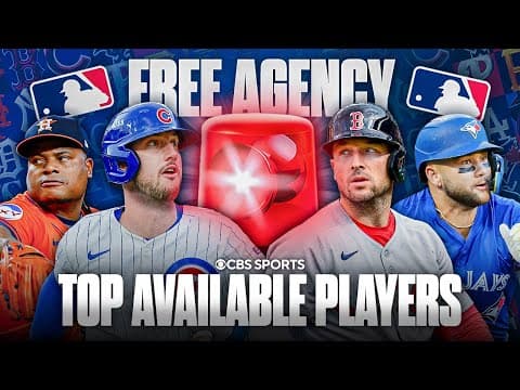 MLB Free Agency: TOP Available Players and Potential Landing Spots 🚨