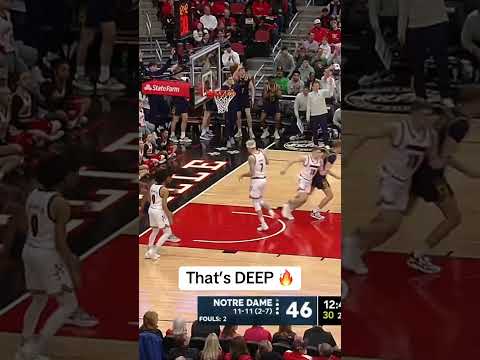 Cole Certa is cash 😤 #notredame #collegebasketball #accbasketball #basketball