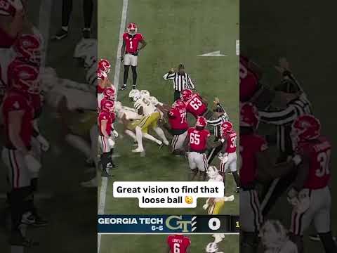 Georgia Tech is looking to take down Georgia 👏 #georgiatech  #accfootball #collegefootball #cfb