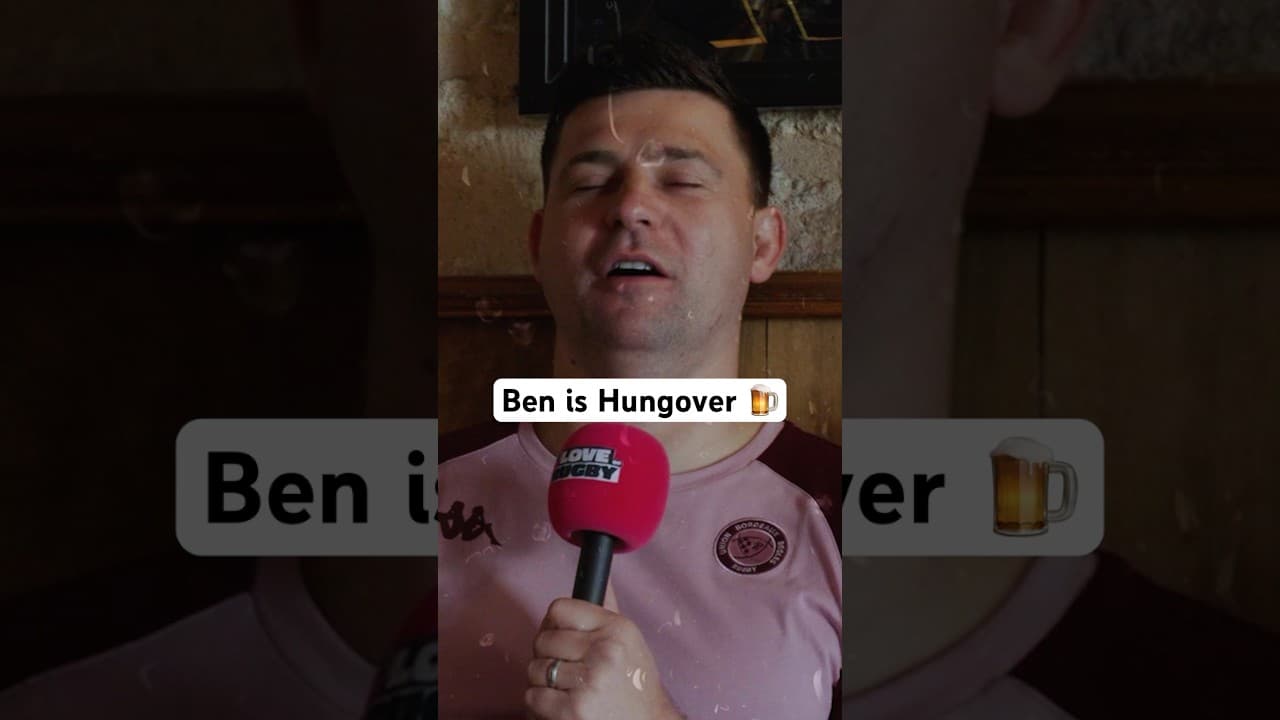 Lesson learned 📝 Don’t try keep up with @ben_tameifuna 🍺 #rugby  #frenchrugby