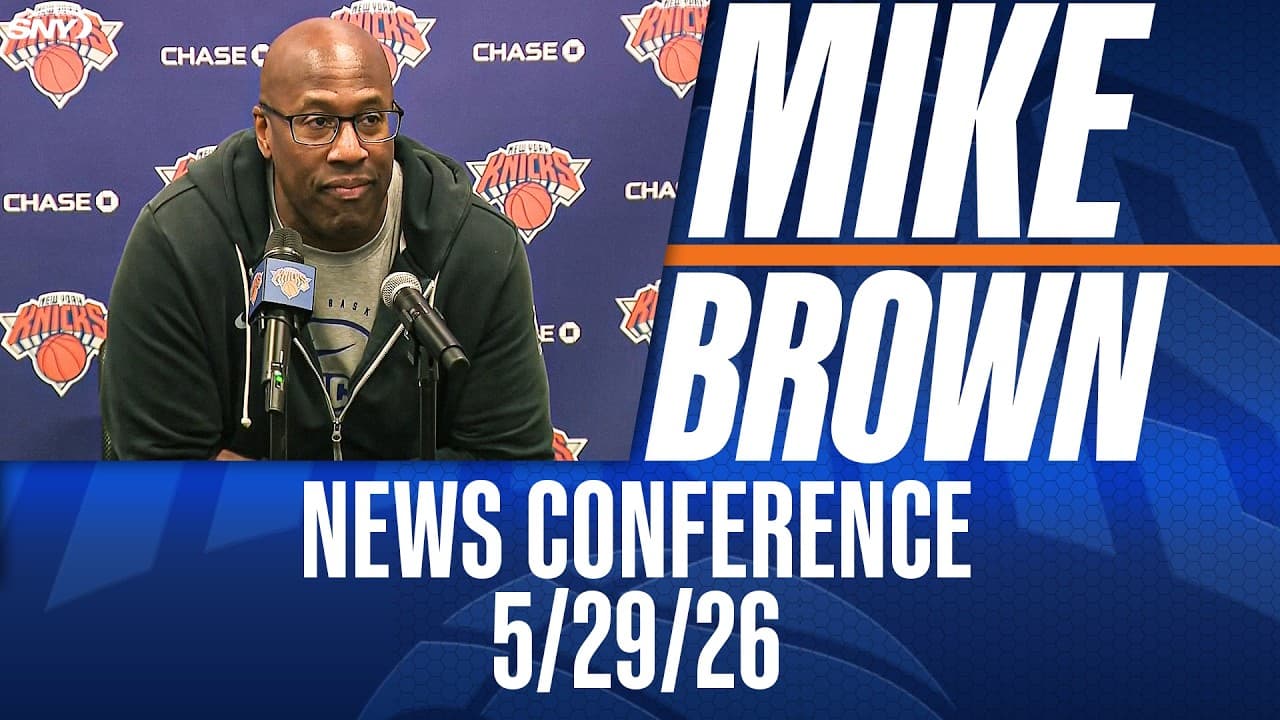Knicks coach Mike Brown on Mitchell Robinson injury, team sacrifice allowing playoff run
