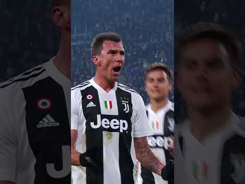 GREAT HEADER BY MANDZUKIC vs Inter ​😍​ #shorts #juventus #football