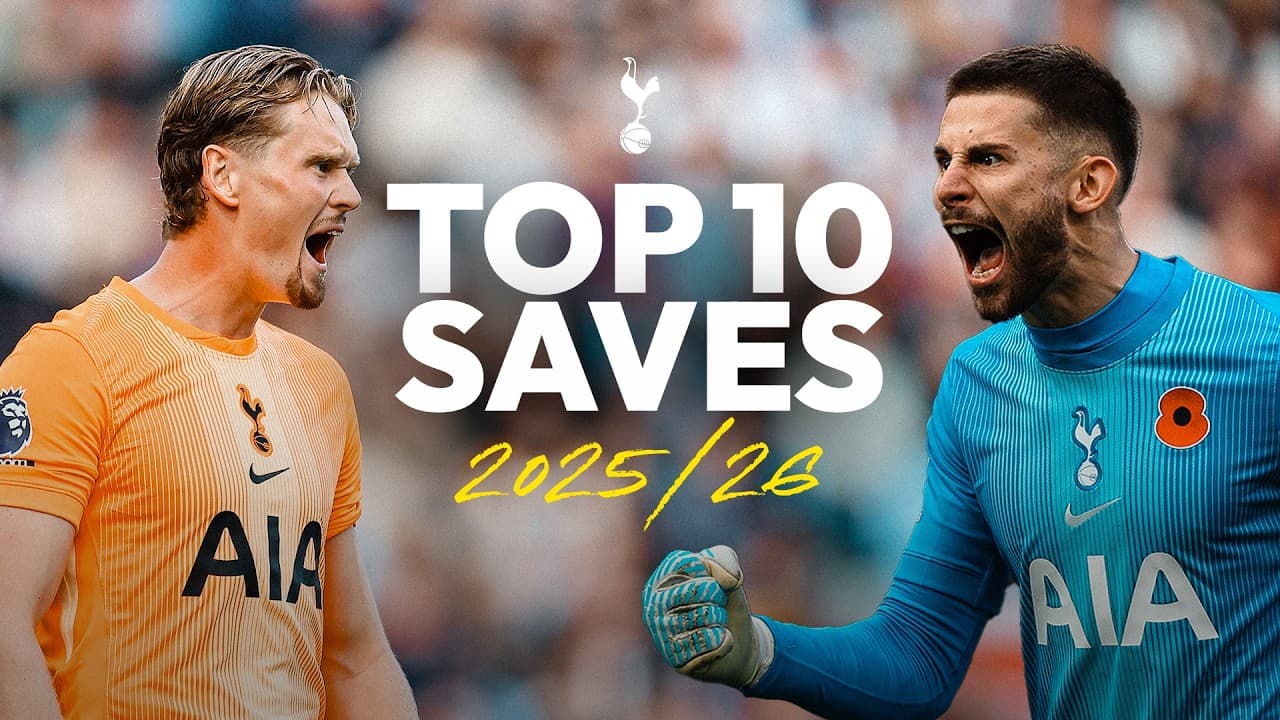 Top 10 Spurs saves of 2025/26!