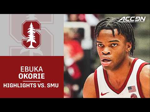 Stanford Guard Ebuka Okorie Highlights vs. SMU