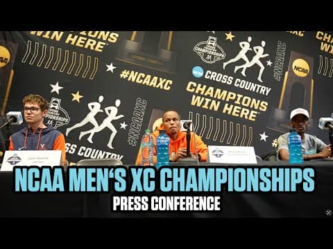 NCAA Division I Men's Cross Country Championships 2025 Press Conference