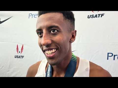Yared Nuguse talks after 4th place finish at USA, says getting tripped up hurt chances more than 3K
