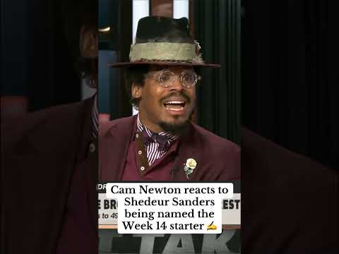 Cam wants 'equal opportunity' for Shedeur 🏈