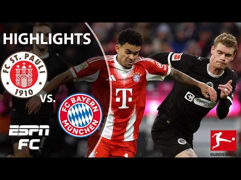 LATE-GAME HEROICS 👏 St. Pauli vs. Bayern Munich | Bundesliga Highlights | ESPN FC