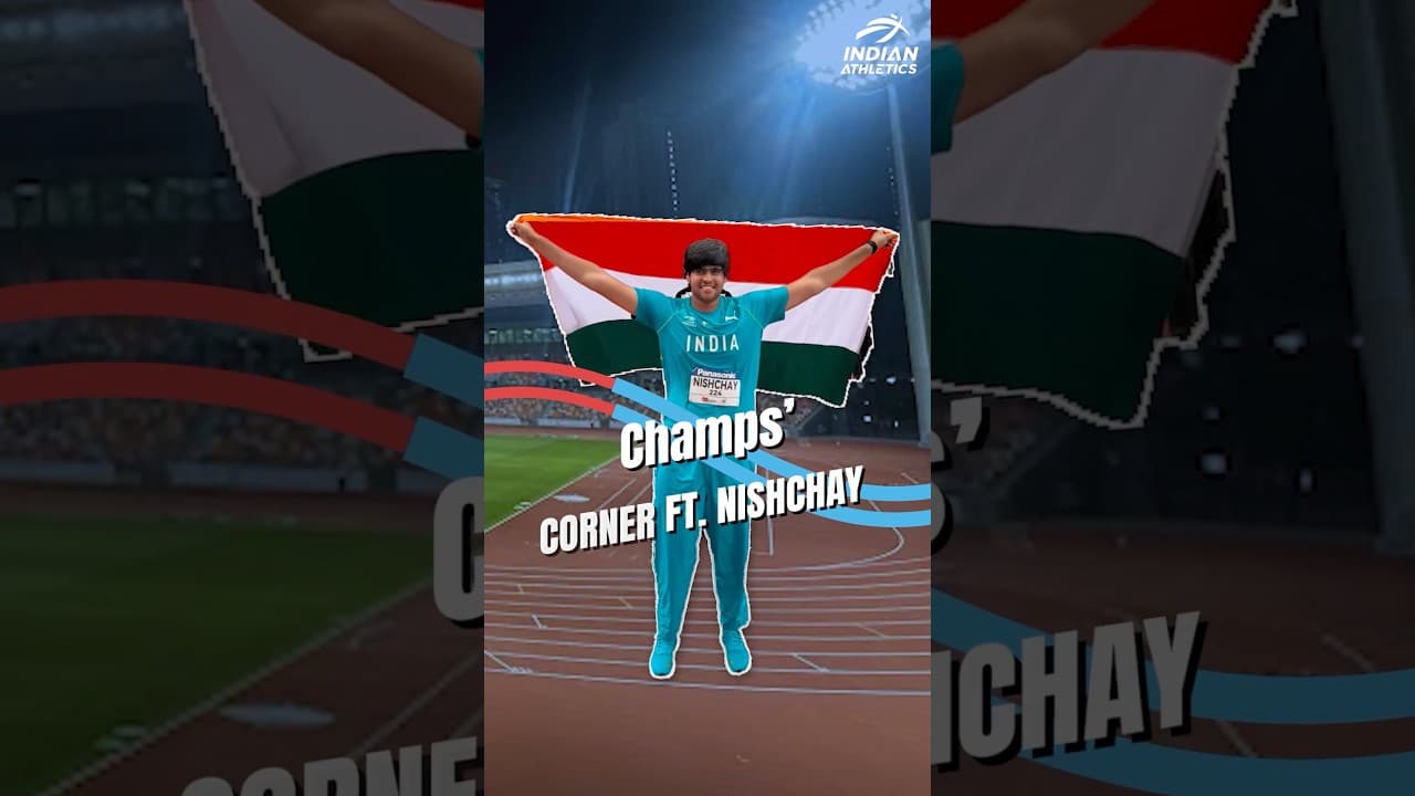 Silver & a new NR for Nishchay, here’s what he says in the #ChampsCorner | #AFI #Shorts