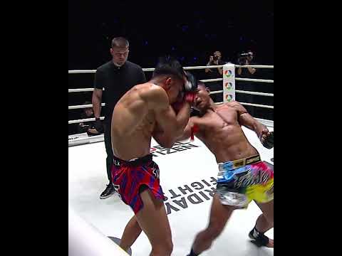 BLOW FOR BLOW 💥 Johan Ghazali throws down with Shimon at ONE SAMURAI 1!