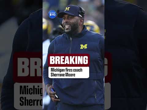 Michigan has fired Sherrone Moore #michigan #collegefootball