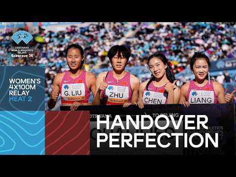 China secure Beijing qualification in women’s 4x100m | World Athletics Relays Gaborone 2026