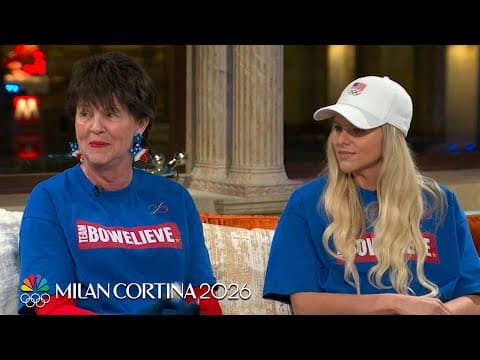 Inside Brittany Bowe's 1000m skate with Debbie and Brooke Bowe | Winter Olympics 2026 | NBC Sports