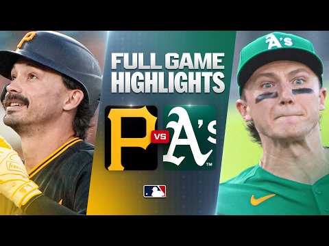 PIRATES vs. ATHLETICS Full Game Highlights (6/16/26) | MLB Highlights