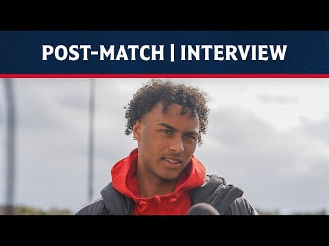 Post-Match Interview | NE Revolution vs. Houston Dynamo