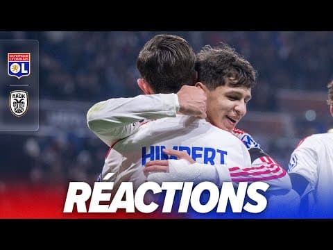 Rémi Himbert après OL - PAOK : "Je ne pouvais pas rêver mieux"