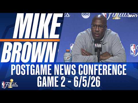 Knicks coach Mike Brown talks mental toughness in Knicks Game 2 win over Spurs