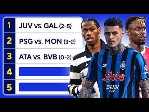Can these UCL squads COMEBACK?