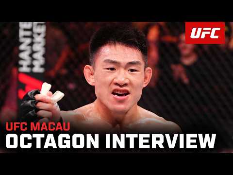 Song Yadong Octagon Interview | UFC Macau