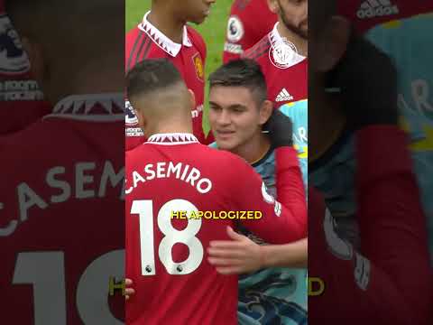 Casemiro's EXPLOSIVE Red Card Moment! 🔴 #shorts
